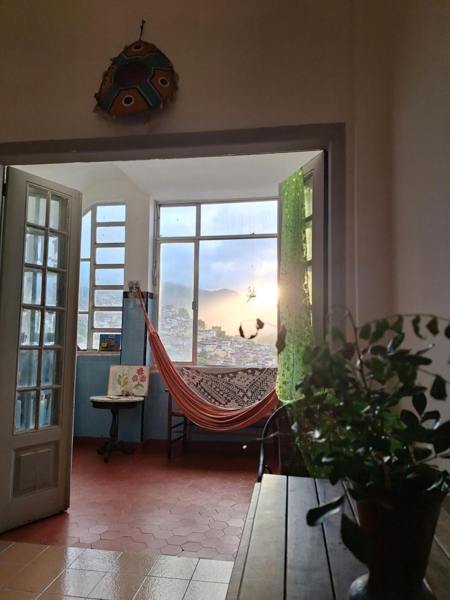 Casa Por Do Sol Entardecer